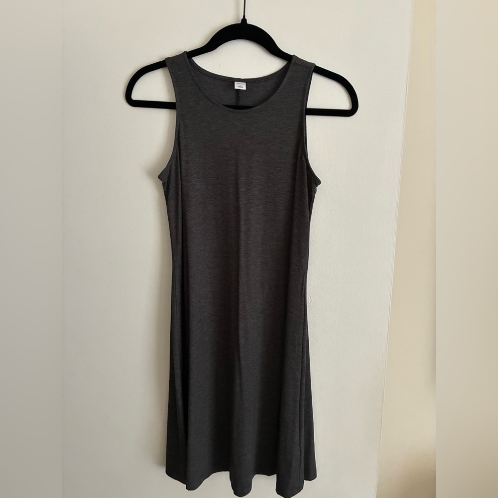 Old Navy Dark Gray Sleeveless Dress